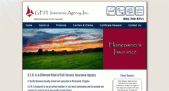 Desktop Screenshot of gfhinsurance.com